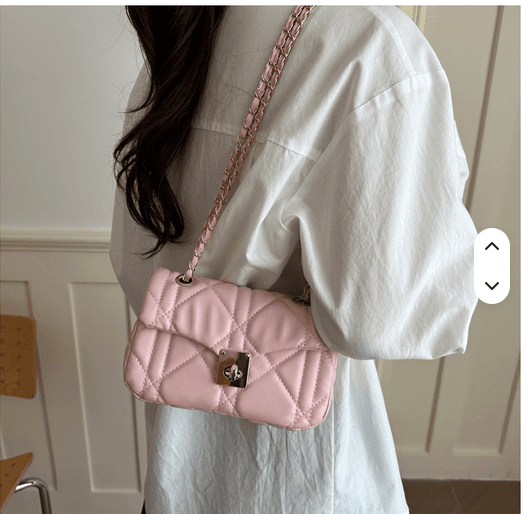 Classic Quilted Chain Crossbody Bag