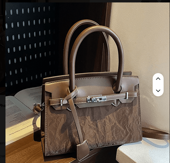 Valencia Structured Top-Handle Satchel Bag